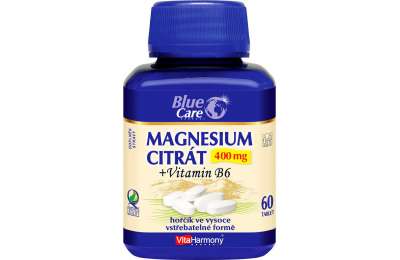 VitaHarmony Magnesium Citrát 400 mg + vit.B6 60 tablet